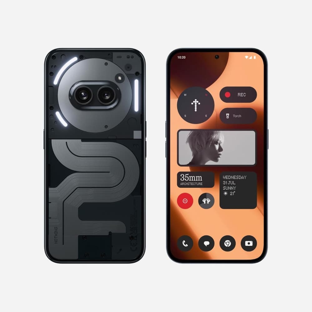 Thumbnail 3 for Nothing Phone (2a) Plus 12 + 256 GB Black + Bundle Offer CMF Neckband,CMF Watch Pro and CMF 65W Gan 