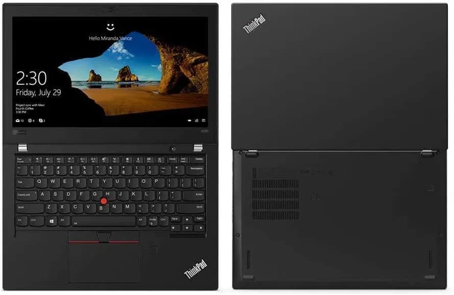 Thumbnail 2 for Lenovo ThinkPad X280 Business Laptop Intel Core i5-8th Generation CPU 8GB DDR4 RAM 256GB SSD Hard 12.5 inch Display Windows 10 Pro Laptop