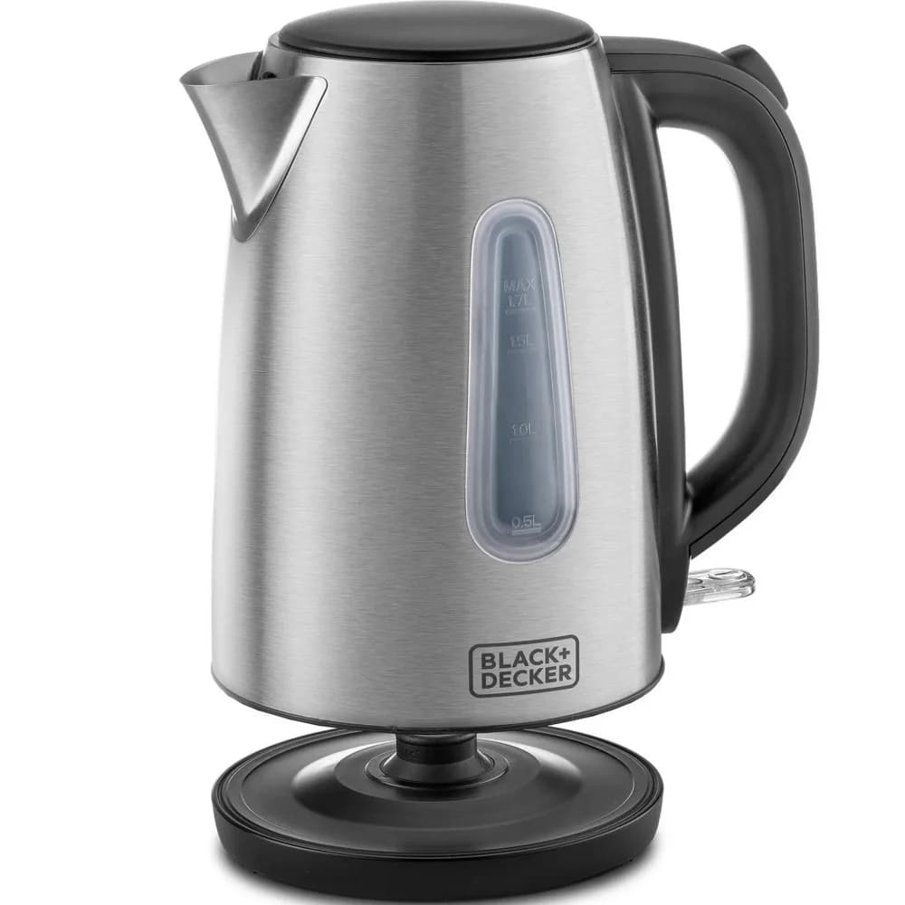 Black+Decker Stainless Steel Kettle JC450 1.7Ltr