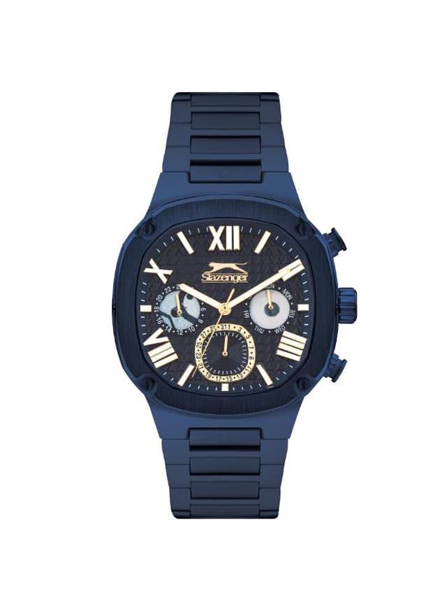 SLAZENGER Men Multi Function Blue Dial Watch -SL.9.2320.2.04