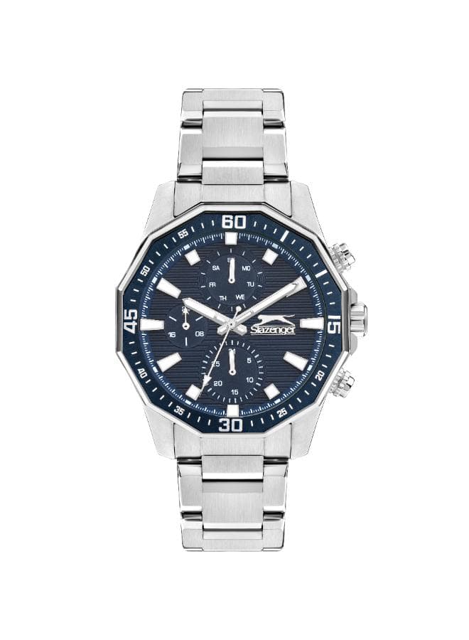 Thumbnail 1 for SLAZENGER Men Multi Function Blue Dial Watch
