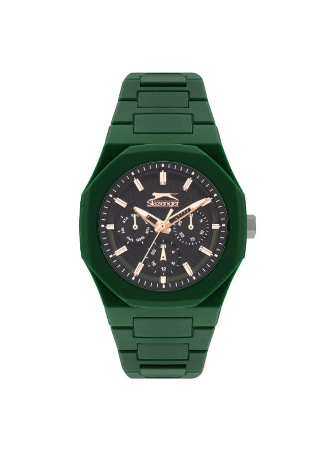 Thumbnail 1 for SLAZENGER Men Dark Green Plastic bracelet