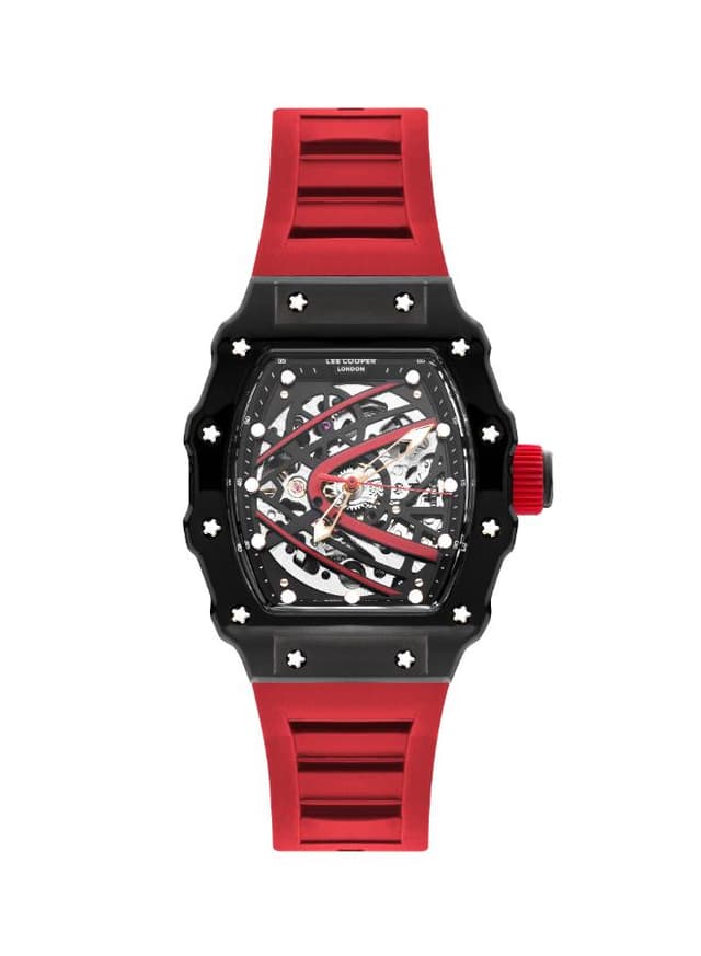 Lee Cooper Men 's Silver Dial Automatic watch