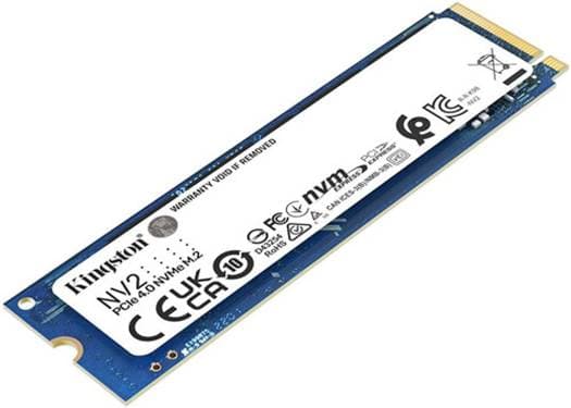 Thumbnail 3 for Kingston NV2 1TB M.2 2280 NVMe Internal SSD, Up to 3500MB/s Read / 2100MB/s Write Speed, Gen 4x4 NVMe PCIe Performance, 2.17G Vibration Operating, 320TBW | SNV2S/1000G