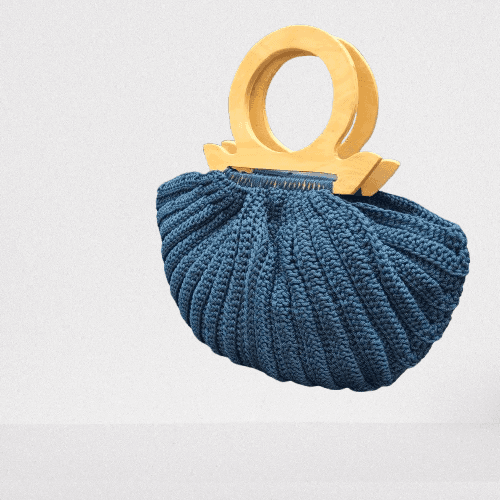 Thumbnail 1 for Green Crotched Bag