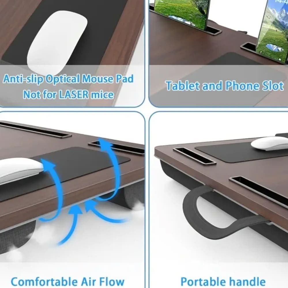 Thumbnail 5 for 1pc Multifunctional Portable Laptop Desk 
