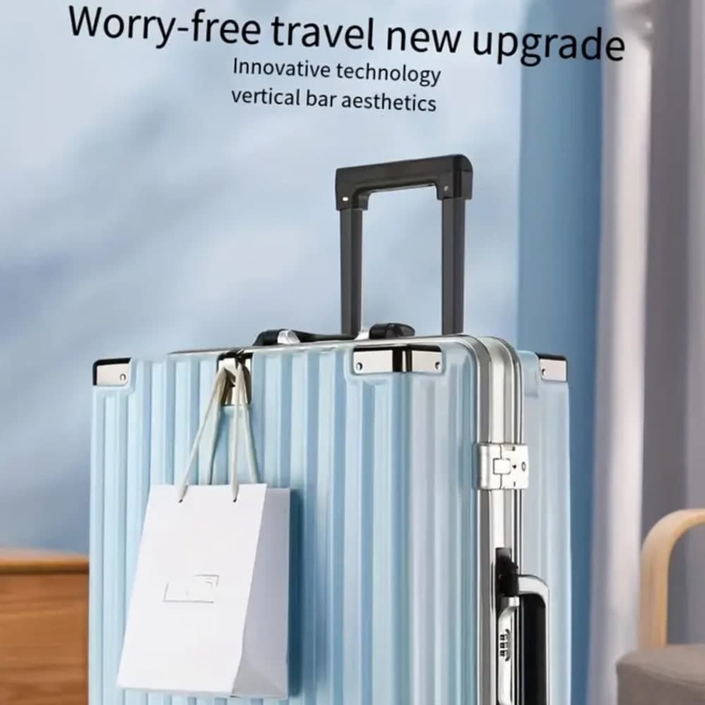 Thumbnail 3 for 20-Inch Durable Aluminum Frame Travel Trolley Case 