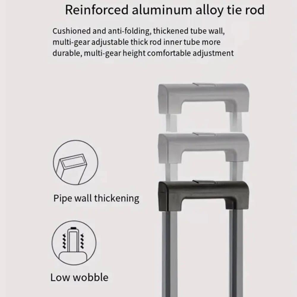 Thumbnail 4 for 20-Inch Durable Aluminum Frame Travel Trolley Case 