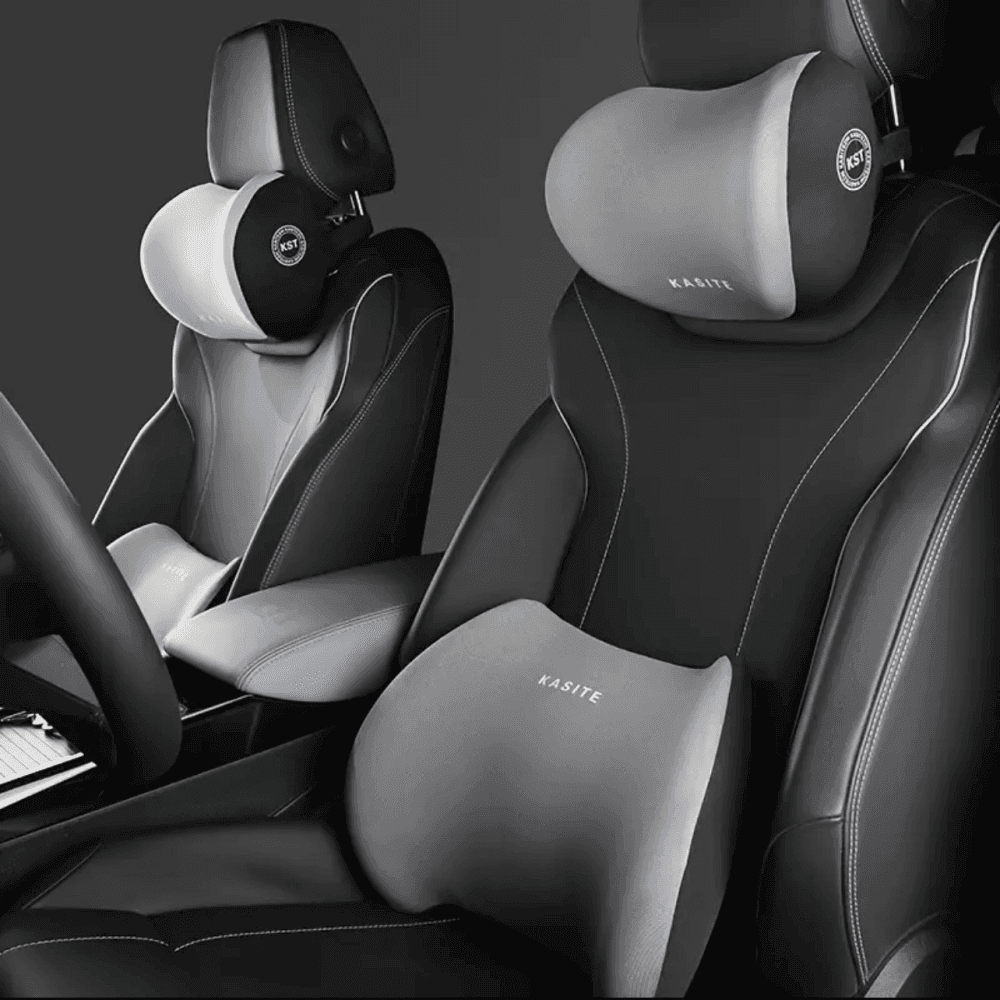 Thumbnail 1 for Premium Car Interior Set With Neck Pillow And Lumber Support 