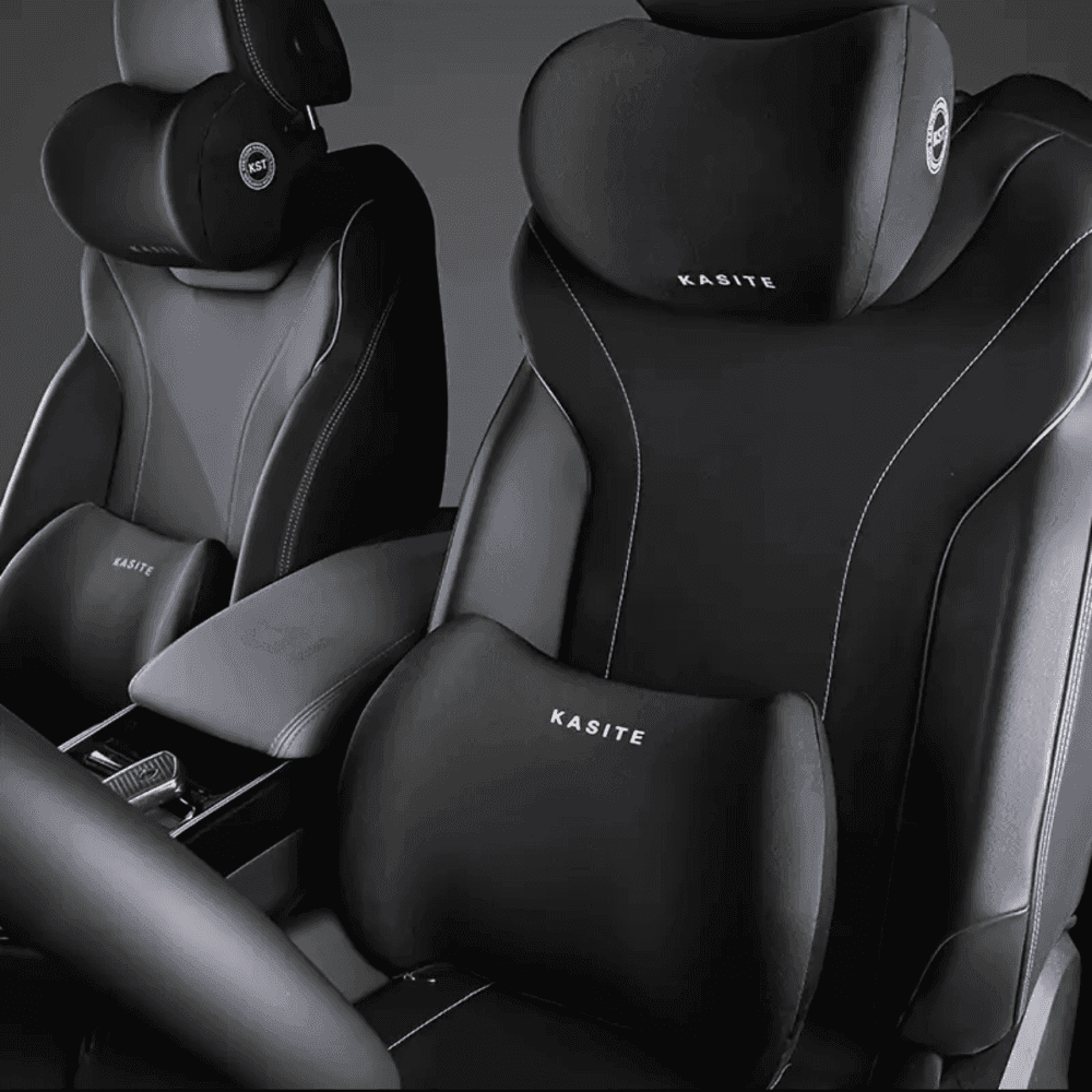 Thumbnail 3 for Premium Car Interior Set With Neck Pillow And Lumber Support 