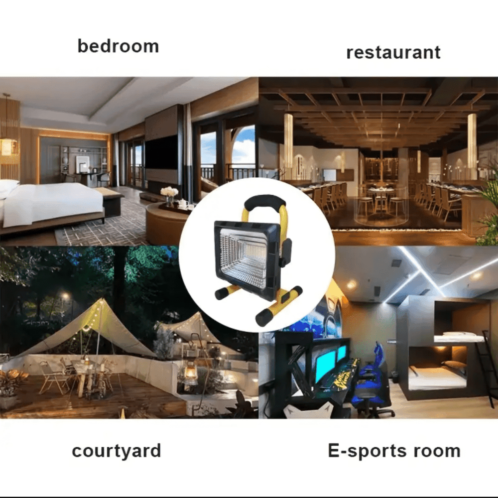 Thumbnail 3 for 1pc LED Portable Emergency Work Light 