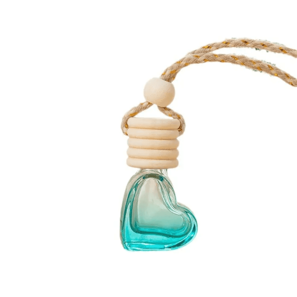 Thumbnail 2 for Heart Shaped Car Perfume Bottle Car Pendant 