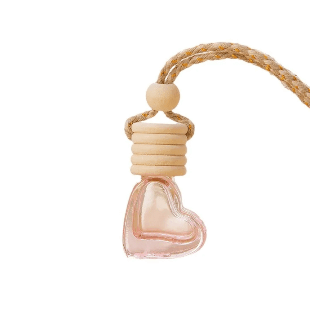 Thumbnail 5 for Heart Shaped Car Perfume Bottle Car Pendant 