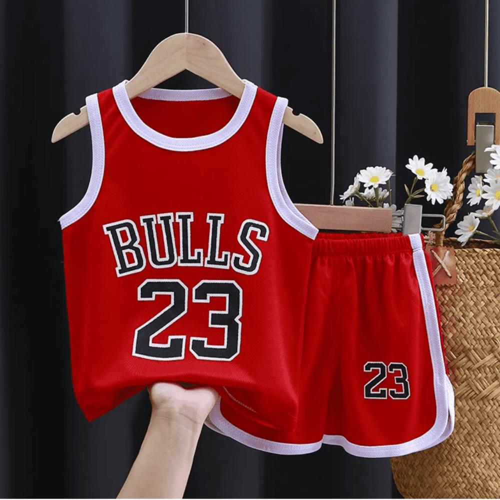 Thumbnail 1 for Sports Alphabet Print Sleeveless Tank Top Shorts Set