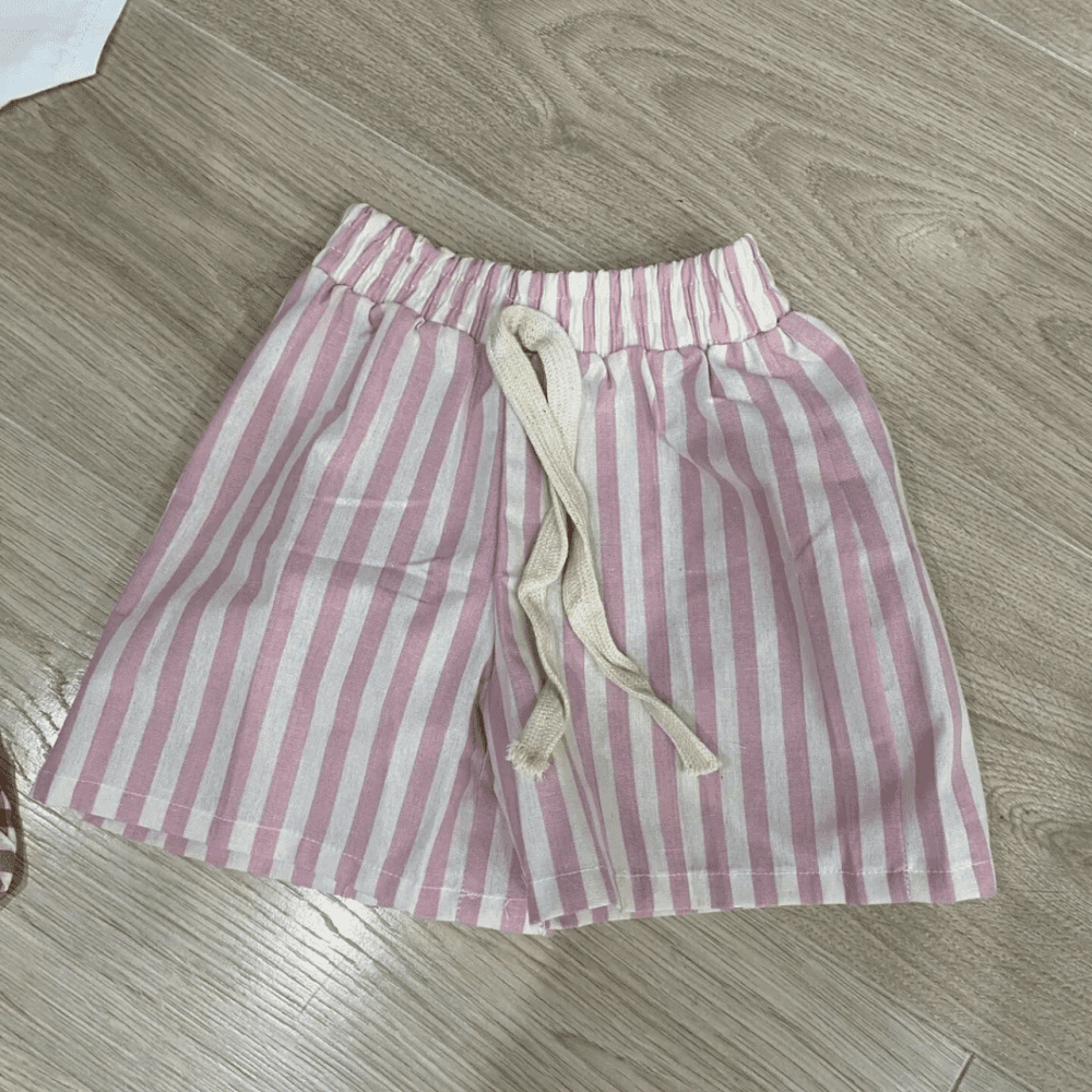 Thumbnail 5 for Stripe Lace Up Shorts 
