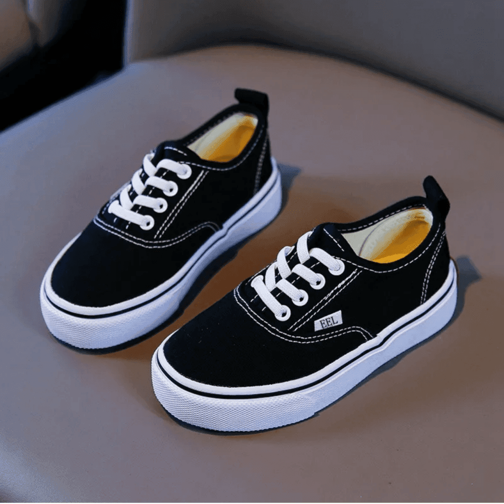 Thumbnail 3 for Canvas Soft Sole Sneakers 