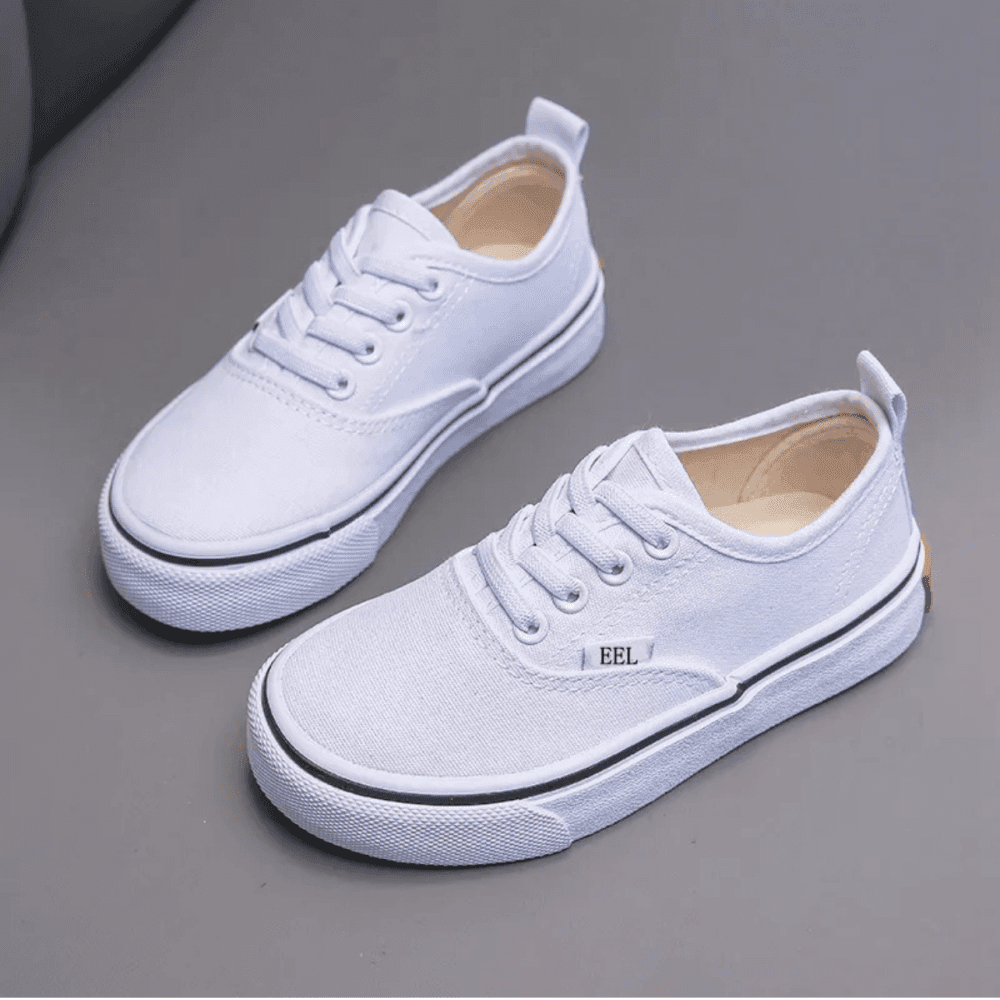 Thumbnail 4 for Canvas Soft Sole Sneakers 