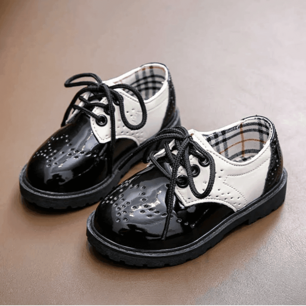 Thumbnail 3 for Round Toe Slip On PU Leather Shots