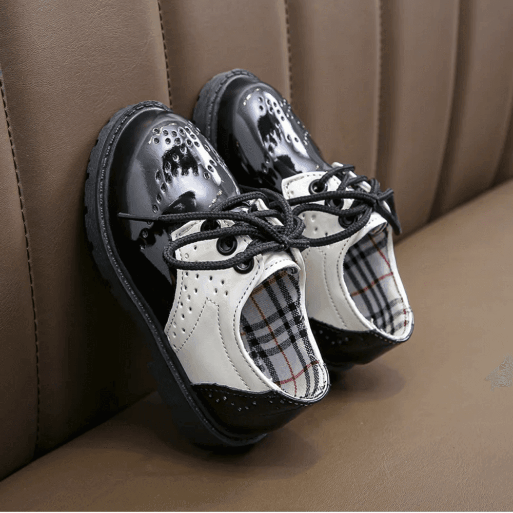 Thumbnail 5 for Round Toe Slip On PU Leather Shots