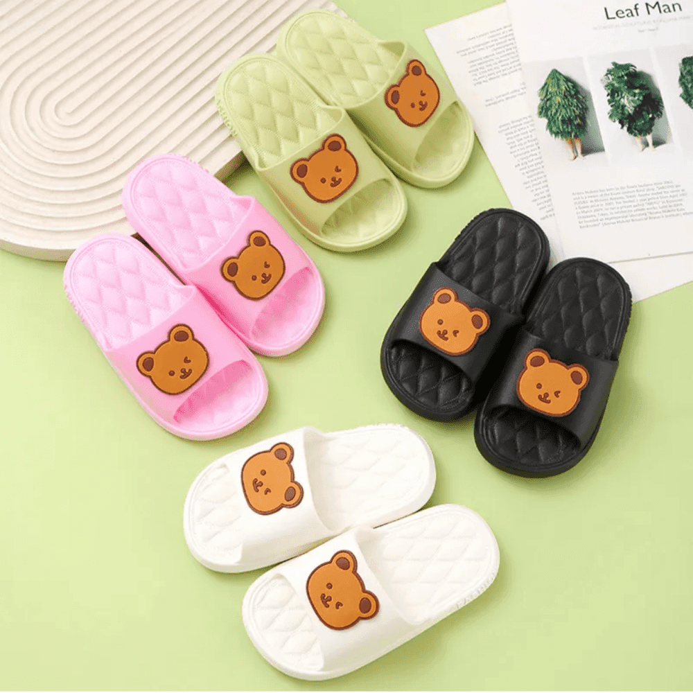 Thumbnail 4 for Cartoon Cute Bear Rabbit Home Non Slip Slippers Shoes