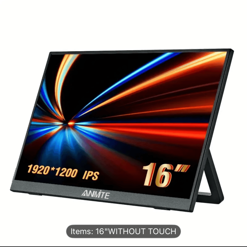 Thumbnail 1 for Atotech 16 Inch Portable Monitor 1200P HDR 16:10 Low Blue For Xbox/PS5/5/Switch/Mobile phone /Computer/ Laptop extension 