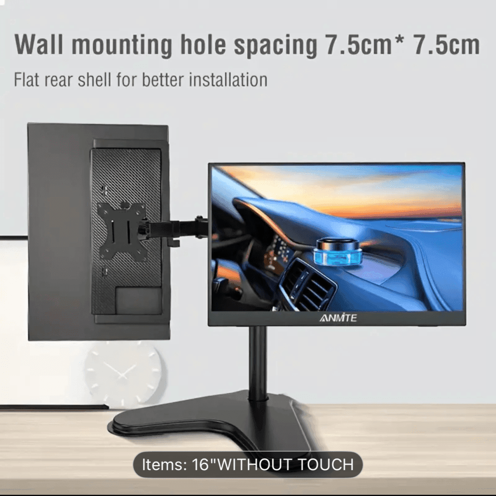 Thumbnail 5 for Atotech 16 Inch Portable Monitor 1200P HDR 16:10 Low Blue For Xbox/PS5/5/Switch/Mobile phone /Computer/ Laptop extension 