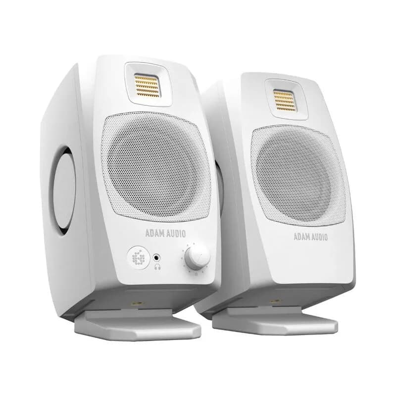 Adam Audio D3V Active Desktop Monitoring System - White - view 1