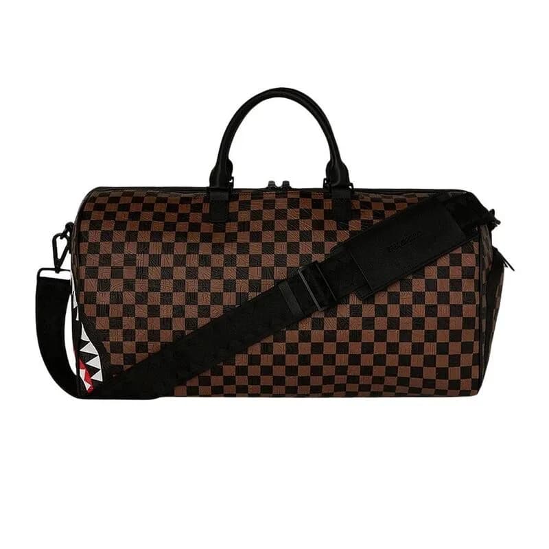 Sprayground Check 2 Emboss Duffle view 3