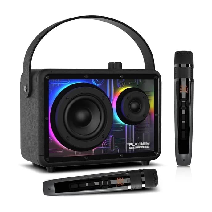 Platinum Apollo Pro Portable Bluetooth Speaker With Mic - Black view 2