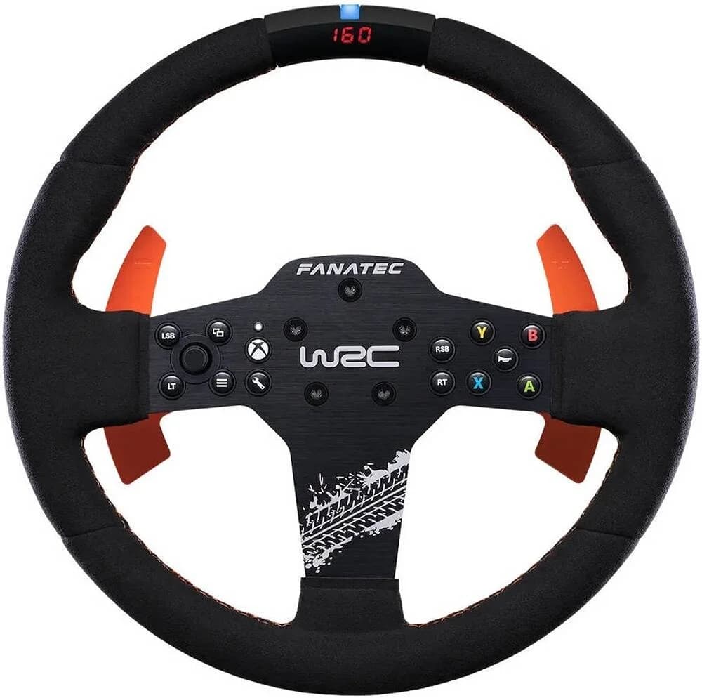 Pro WRC Rally Racing Simulator (PS5 & PC) - Fanatec DD Pro 8Nm + WRC Wheel + ClubSport Pedals V3 + Shifter SQ V1.5 + Handbrake V2 + GT Cockpit & Seat + 49" OLED 240Hz Monitor view 4
