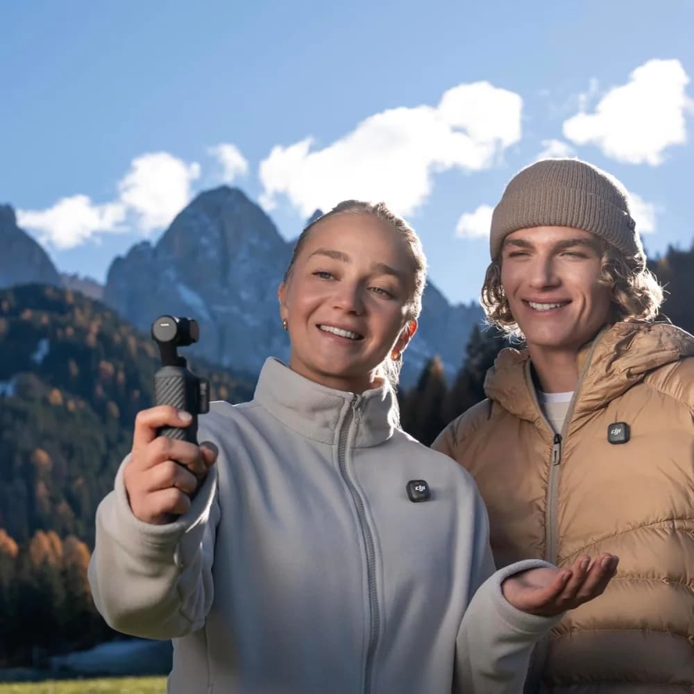 DJI Osmo Pocket 4 Creator Combo, Pocket Gimbal Vlog Camera, 1β³ CMOS & 4K/240fps, 3-Axis, 2Γ Lossless Zoom, 107GB Built-in Storage, Mic 3 Transmitter, Osmo Mini Tripod, UAE Version, Official Warranty view 2