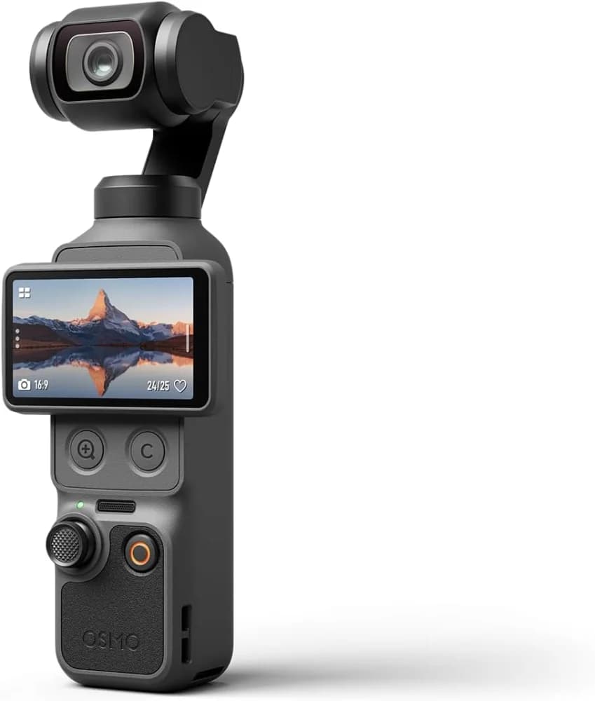 DJI Osmo Pocket 4 Creator Combo, Pocket Gimbal Vlog Camera, 1β³ CMOS & 4K/240fps, 3-Axis, 2Γ Lossless Zoom, 107GB Built-in Storage, Mic 3 Transmitter, Osmo Mini Tripod, UAE Version, Official Warranty view 3