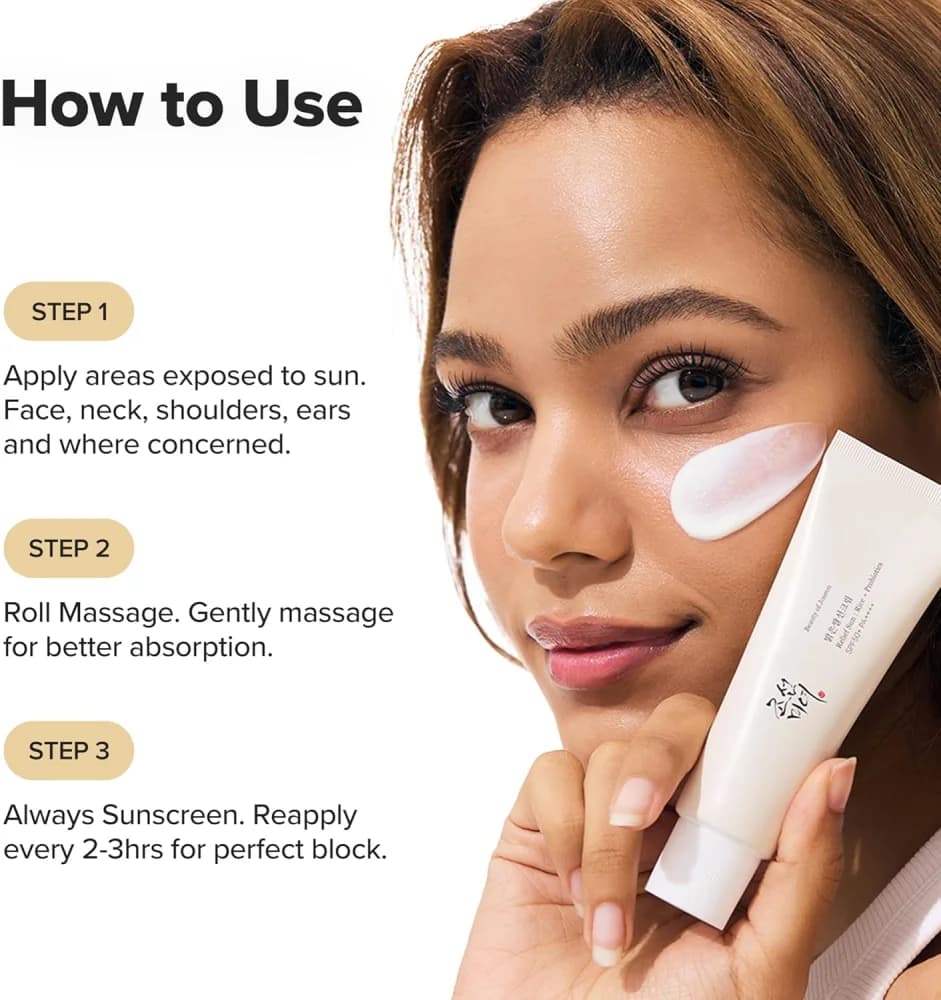 Beauty of Joseon Relief Sun Rice Probiotics SPF 50+PAKorean Sunscreen sunblock for Face Daily Sunscreen for Men Women Skincare 50ml view 2