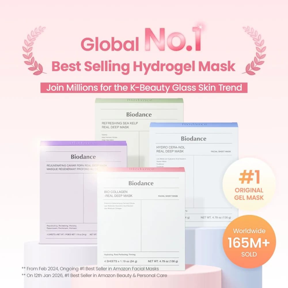 BIODANCE Bio-Collagen Real Deep Mask, Hydrating Overnight Mask, Water Locking, Pore Minimizing, Elasticity Improvement, 34g x4ea view 2
