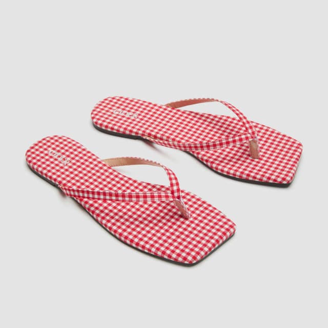 FLIP-FLOP SQUARE TOE SLIPPERS