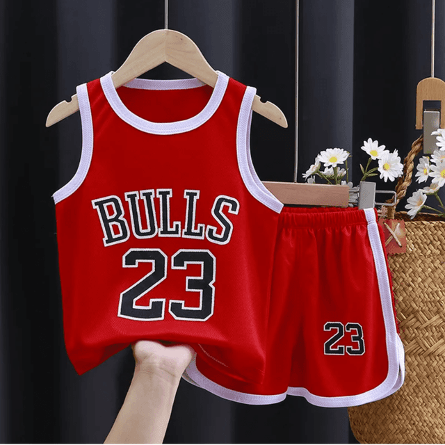 Sports Alphabet Print Sleeveless Tank Top Shorts Set